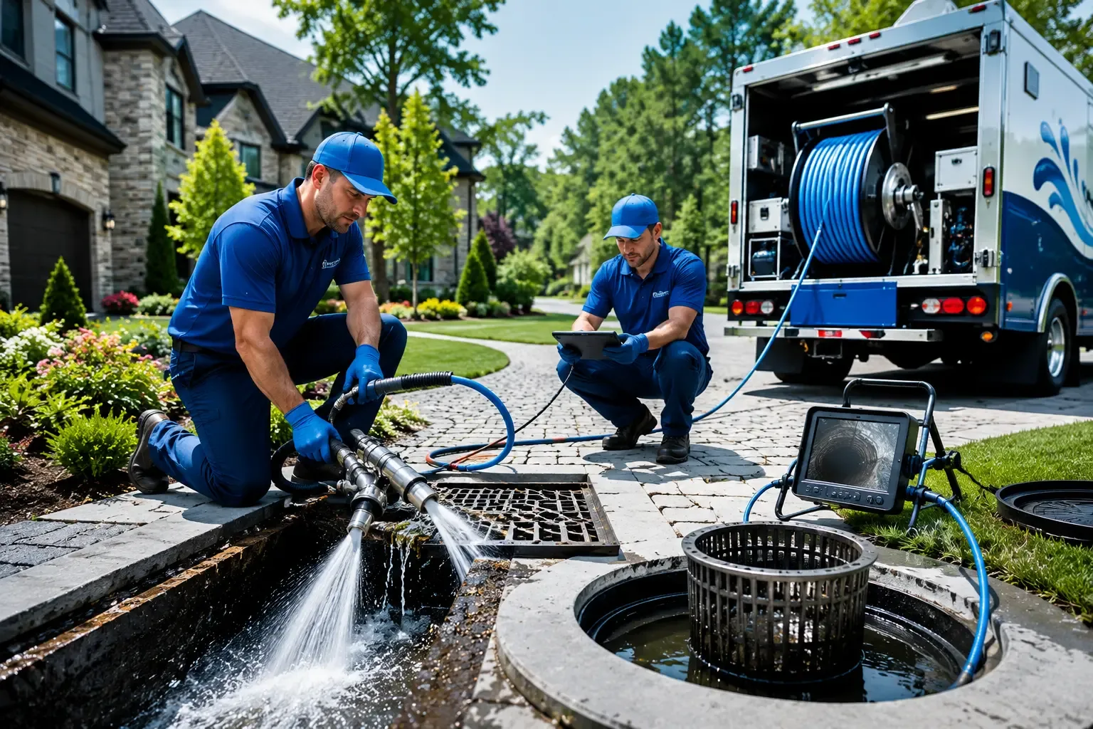 Local outdoor drain cleaning professionals in Gasburg, VA