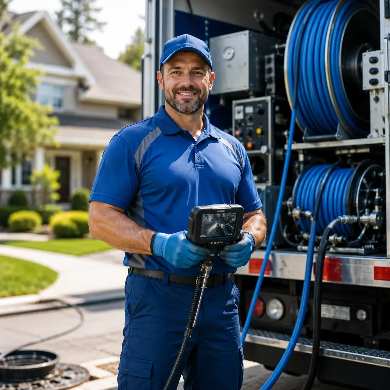 Local outdoor drain cleaning specialists in Gasburg, VA